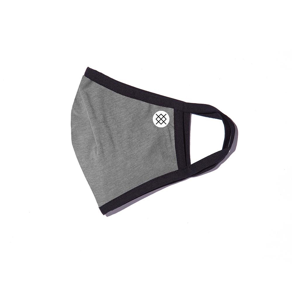 Stance Solid Grey Face Mask - Breathable & Comfortable for Daily Wear, Outdoor Activities & Sports - Reusable & Washable for Men & Women