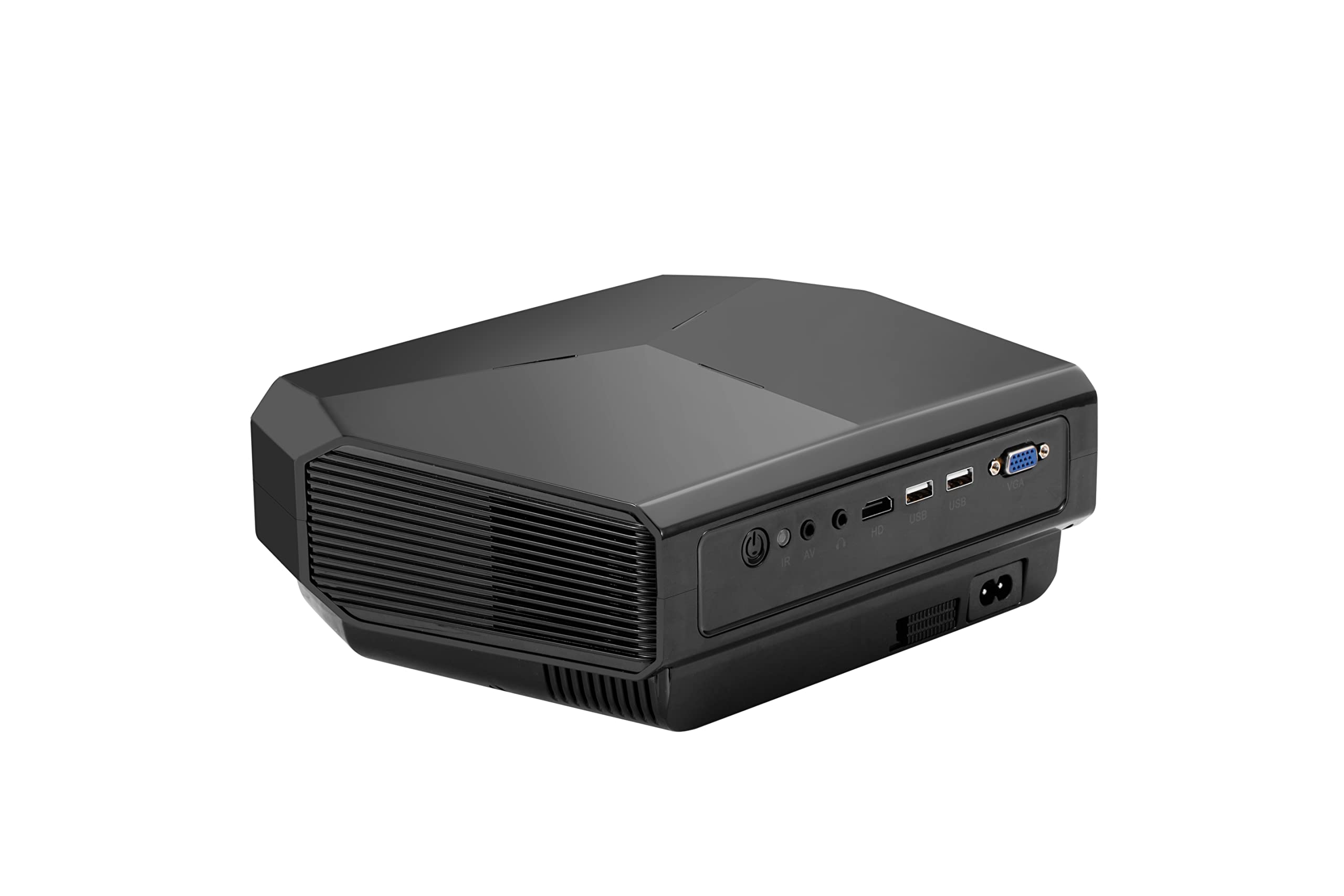 1080P Full HD LED Projector for Home Theater & Business Presentations - Compatible with Laptop, Phone, Android, TV via HDMI/USB | Perfect for Movie Nights, Office Meetings & Classroom Teaching