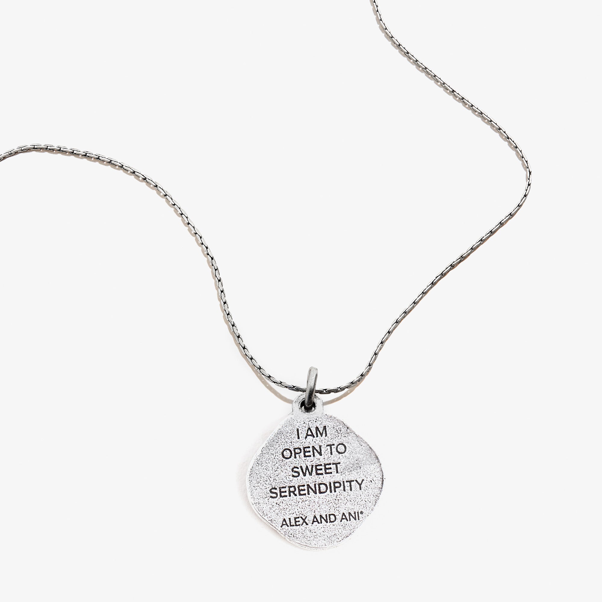 Four Leaf Clover 'Sweet Serendipity' Sterling Silver Necklace - Lucky Charm Jewelry for Women, Perfect Gift for Birthday & St. Patrick's Day