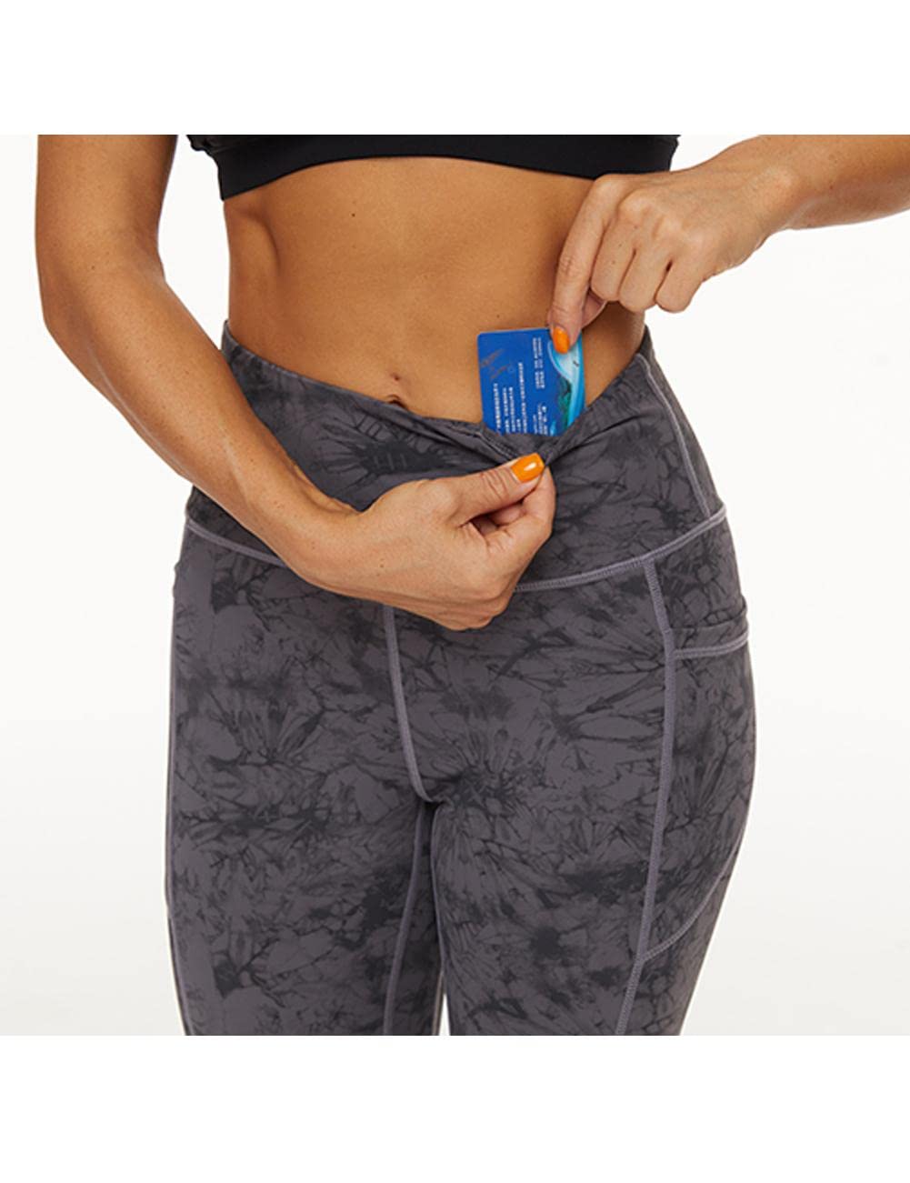 CCKO High Waisted Yoga Pants for Women with Pockets - Stretchy Workout Leggings Tummy Control - Perfect for Gym, Running & Everyday Wear