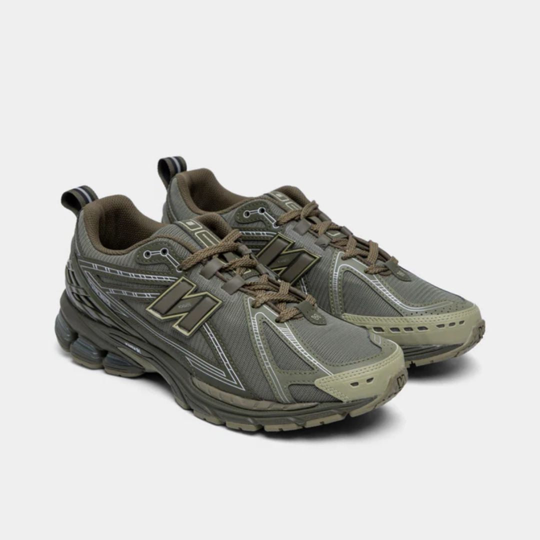 New Balance 1906R Running Shoes for Men & Women - Dark Moss & Covert Green Colorway | Lightweight Retro Sneakers for Jogging, Gym Workouts & Casual Wear