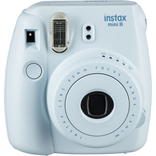 Fujifilm Instax Mini 8 Instant Camera - Light Blue | Portable Polaroid Camera for Travel, Parties & DIY Photo Albums | Perfect Gift for Teens & Beginners
