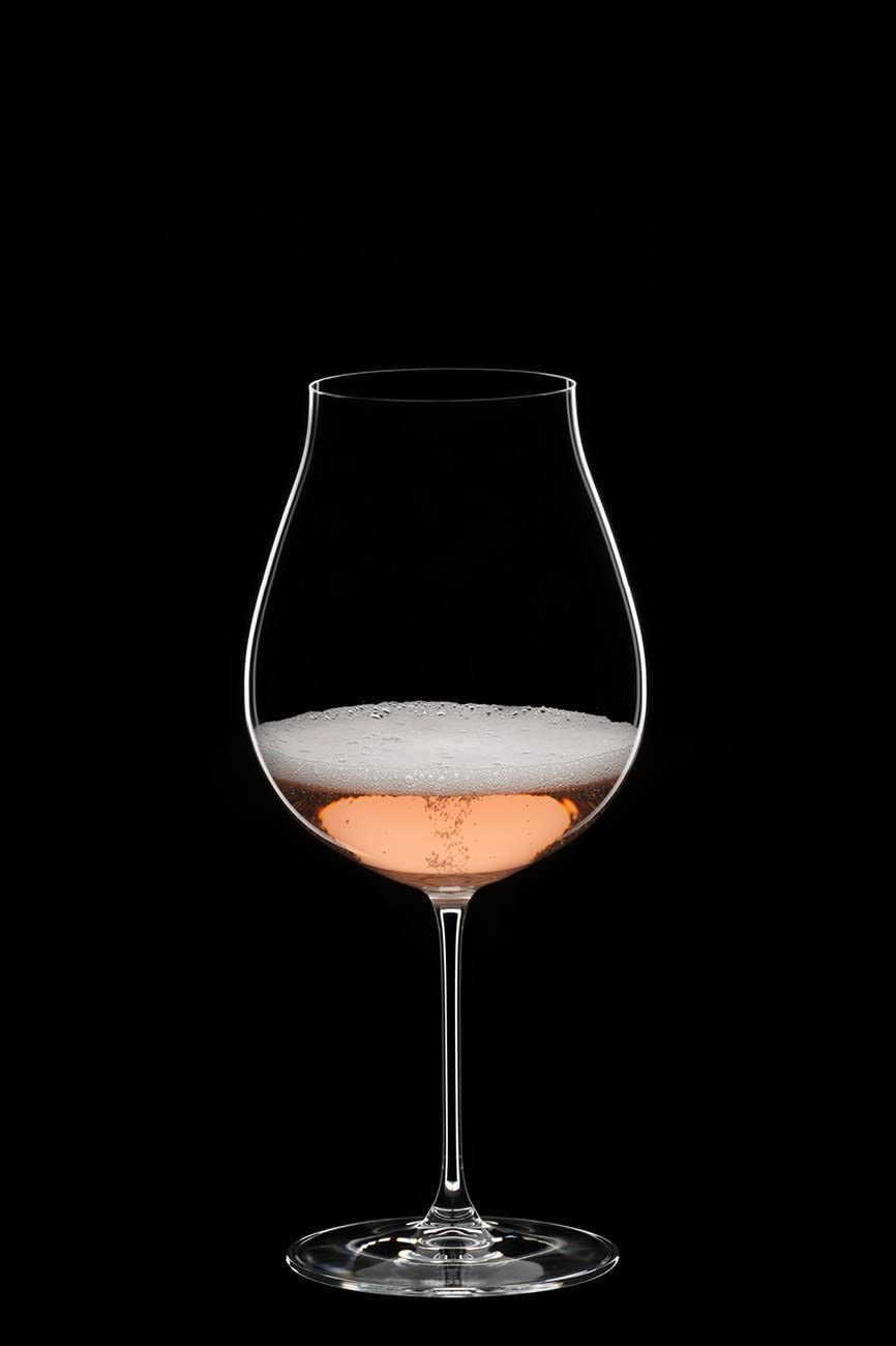 Riedel Veritas Pinot Noir Wine Glasses - Set of 2 Crystal Stemware for Red Wine - Perfect for Fine Dining, Wine Tasting & Gift Giving