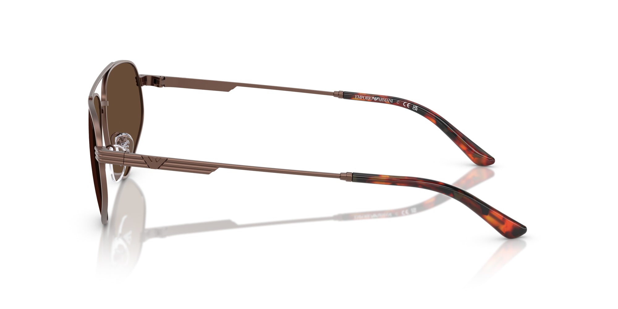 Emporio Armani EA2156 Sunglasses - Polarized UV Protection Aviator Style for Men & Women - Perfect for Driving, Travel & Outdoor Activities