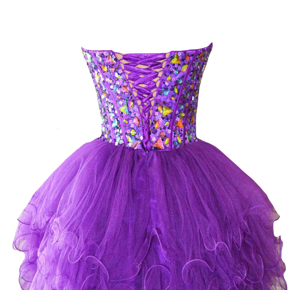 Kivary Sweetheart Tulle Prom Dress with Sequins - Perfect for Homecoming & Parties