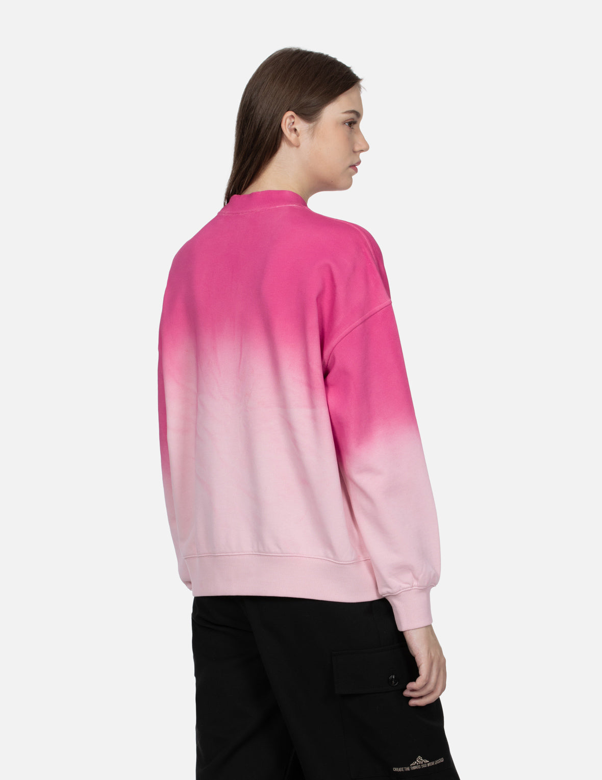 Trendy Oversized Hand Spray Effect Sweatshirt - Unisex Pullover Hoodie for Streetwear & Casual Outfits | Perfect for Loungewear, Gym, and Everyday Fashion