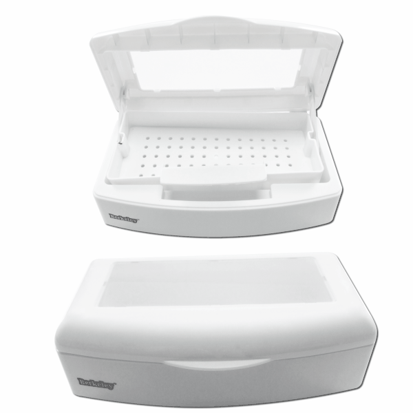 Berkeley Beauty Implement Sterilizing Tray with Lid - UV Sanitizer for Makeup Brushes, Nail Tools & Tweezers - Perfect for Salon, Spa & Home Use