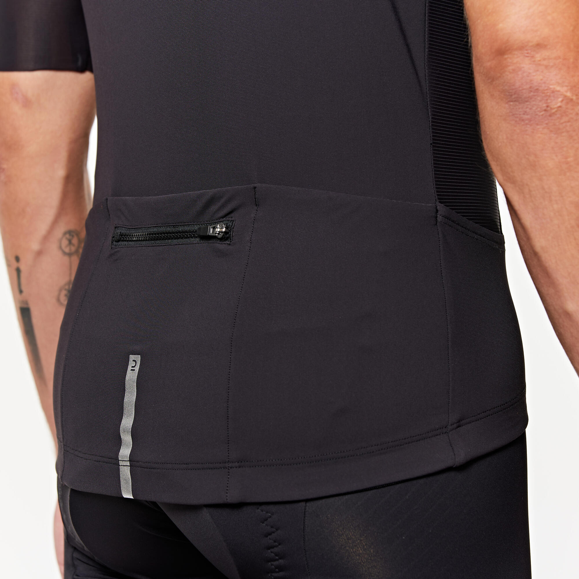 Van Rysel Unisex RCR 2 Short Sleeve Cycling Jersey - Breathable & Quick-Dry for Road Biking & Training - Perfect for Men & Women Cyclists