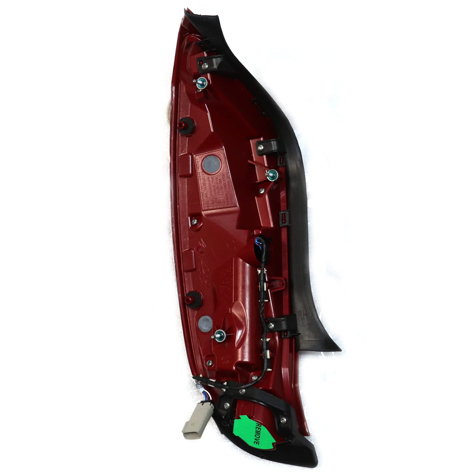 LED Tail Lights Assembly for 2013-2017 Cadillac XTS - Red Rear Brake Outer Lamps (Passenger Side) - Durable & Waterproof Replacement for Enhanced Night Visibility & Safety Driving