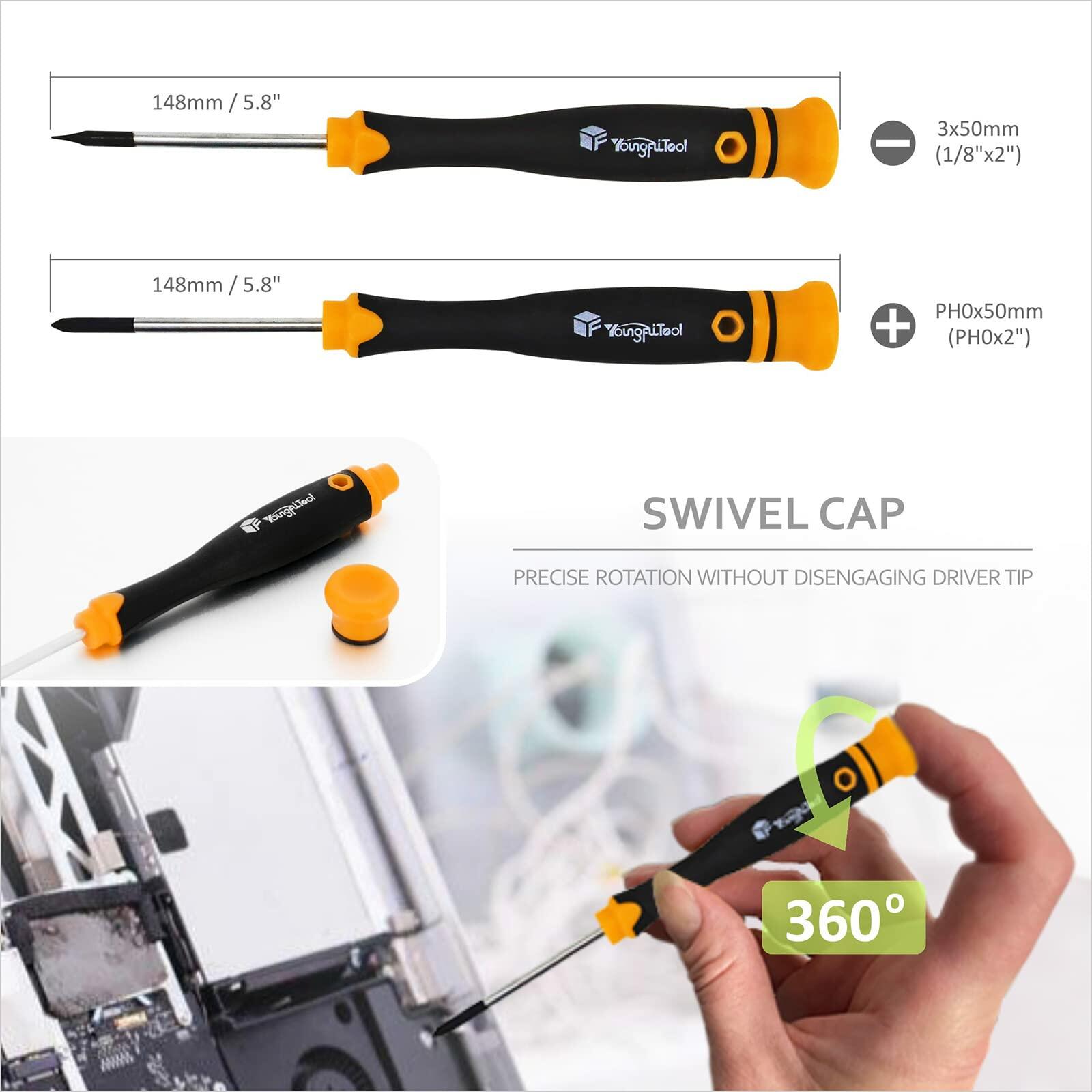 13-Piece Magnetic Screwdriver Set with Durable Canvas Pouch - Professional Tool Kit for Home Repair, Electronics, and DIY Projects