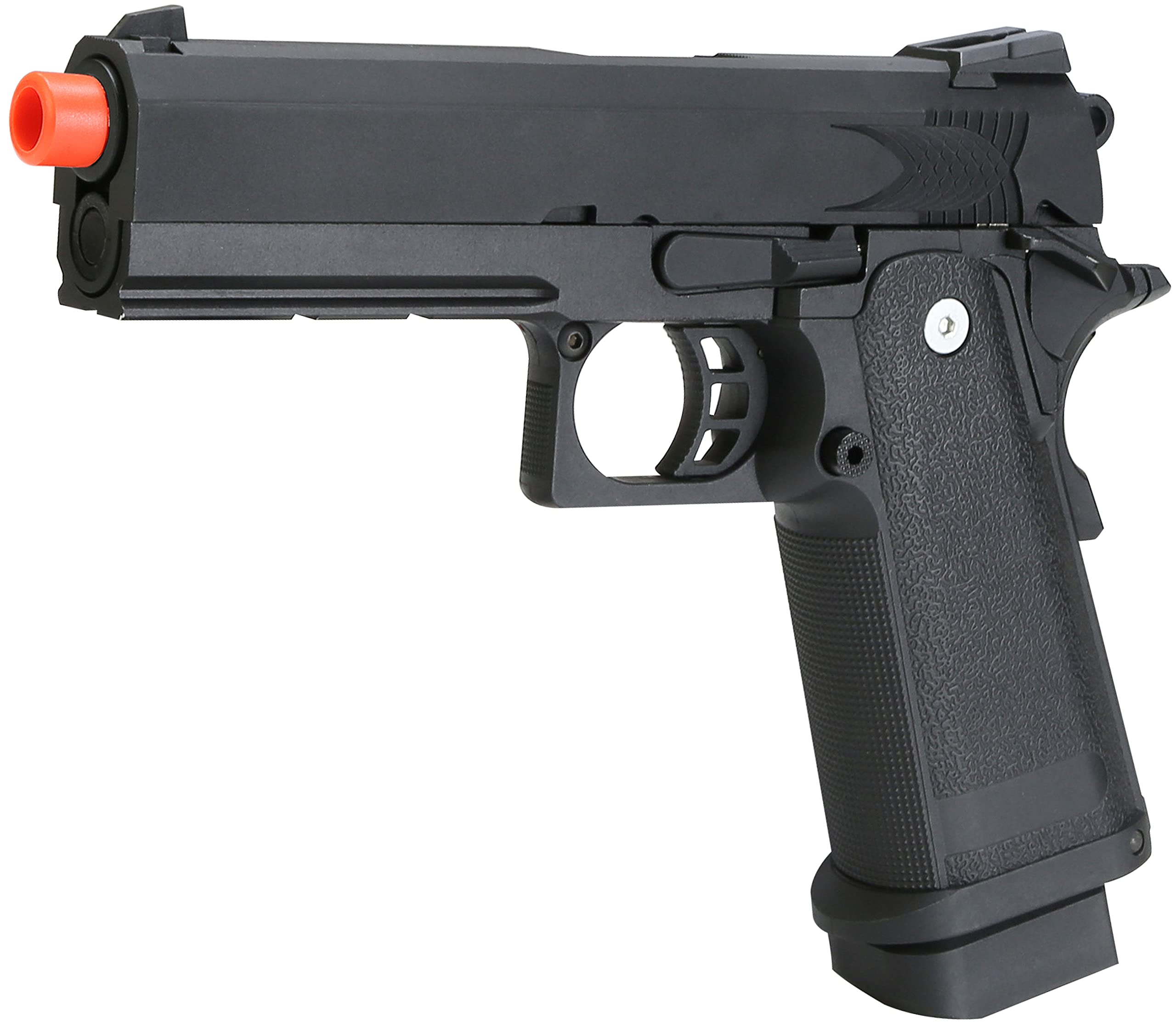 SRC Hi-Capa 4.3 Gas Blowback Airsoft Pistol - 6mm BB Gun in Black | 1911/2011 Style Metal Airsoft Gun for Target Shooting & Airsoft Battles