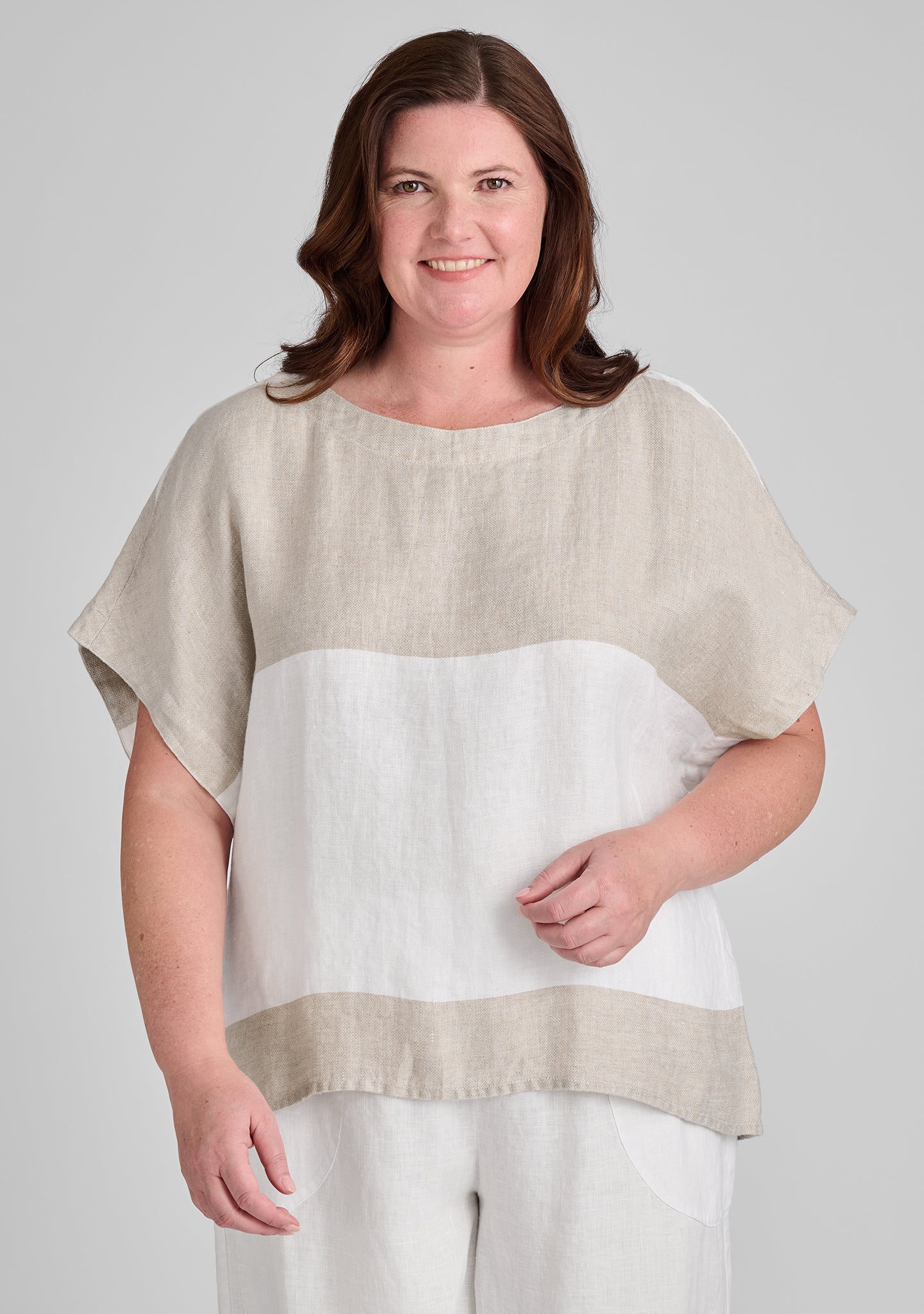 Stylish Back Slit Linen Shirt for Women - Breathable Summer Top with Elegant Design - Perfect for Casual Outings, Beach Trips, and Office Wear