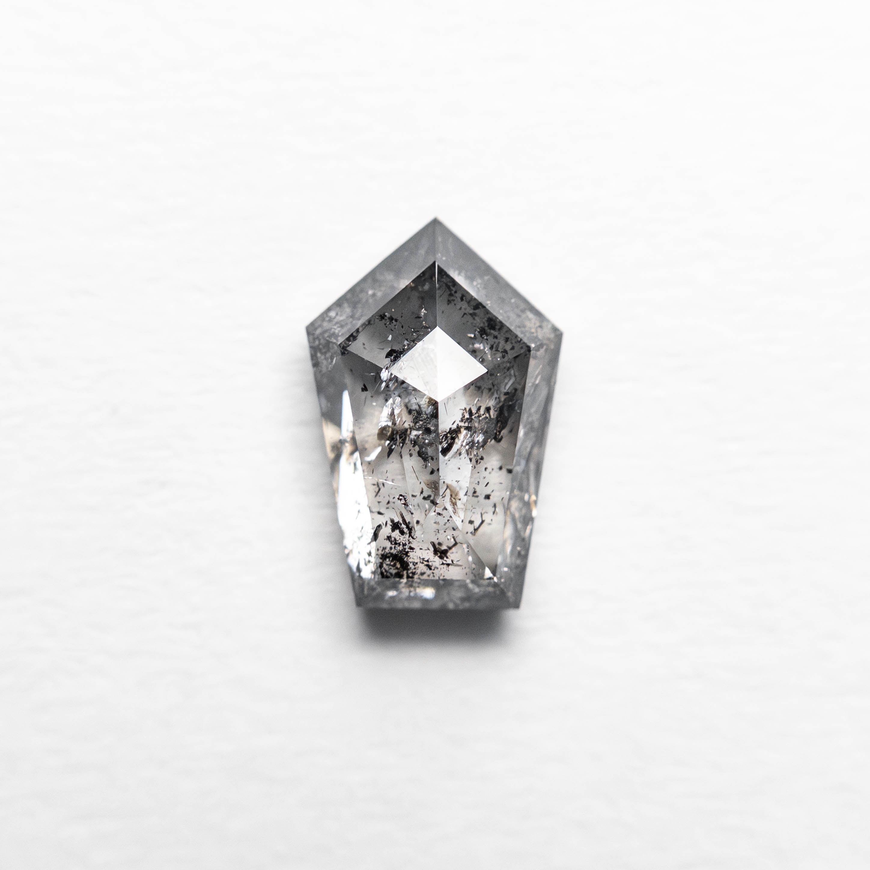 0.87ct Natural Shield Rose Cut Diamond - 7.37x4.84x2.87mm for Engagement Rings & Fine Jewelry Making
