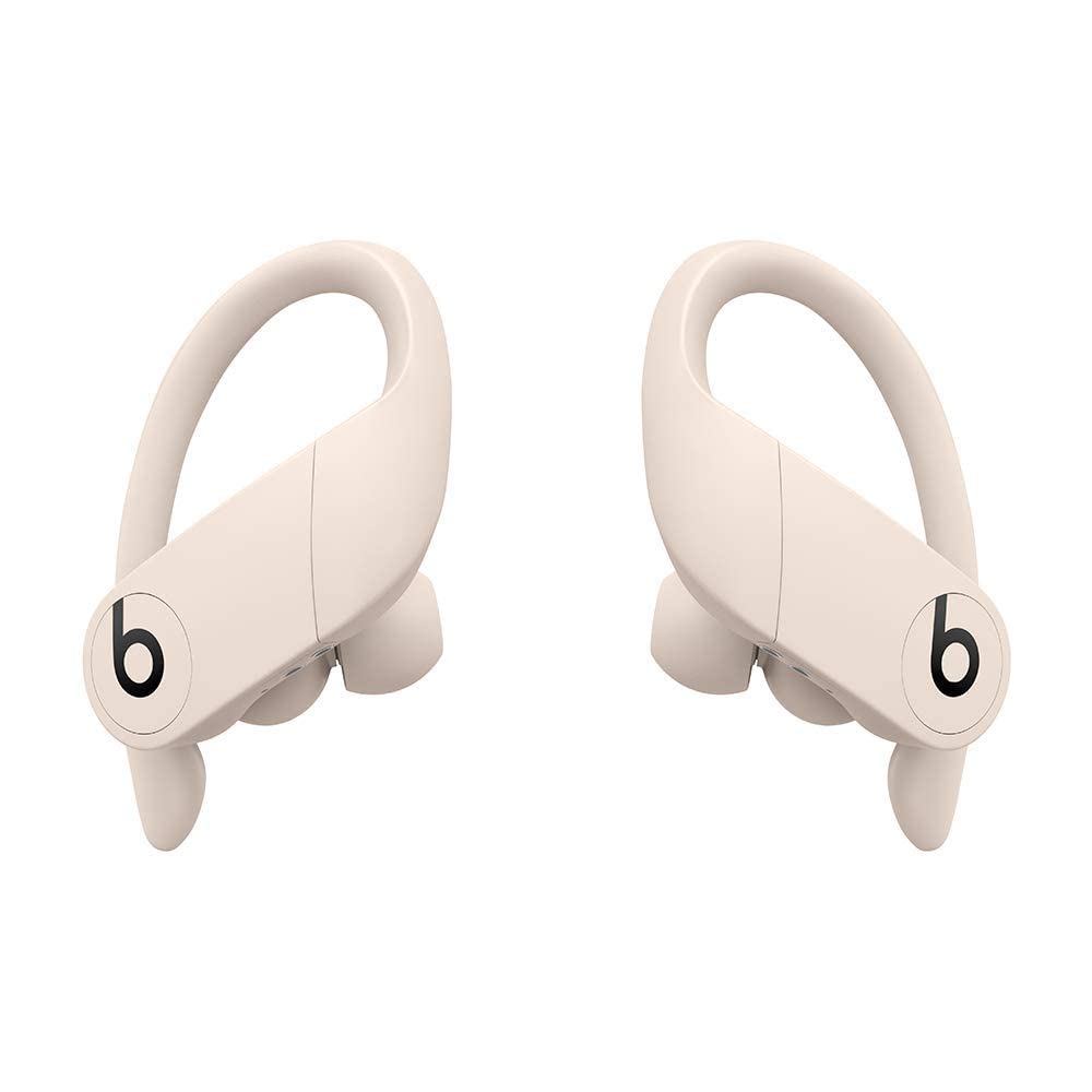 Beats Powerbeats Pro Wireless Bluetooth Earbuds - High-Performance Noise Cancelling Headphones, Sweatproof & Secure Fit for Workouts - Ivory (Renewed) - Perfect for Running, Gym & Outdoor Sports