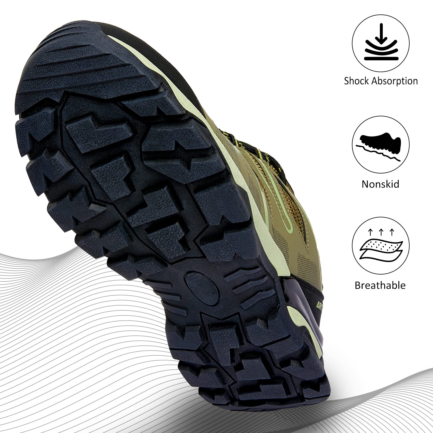 **Men's & Women's Waterproof Hiking Shoes - Breathable Trekking & Outdoor Work Shoes for Jungle & Mountain Climbing - Perfect for Camping, Backpacking & Trail Adventures**
