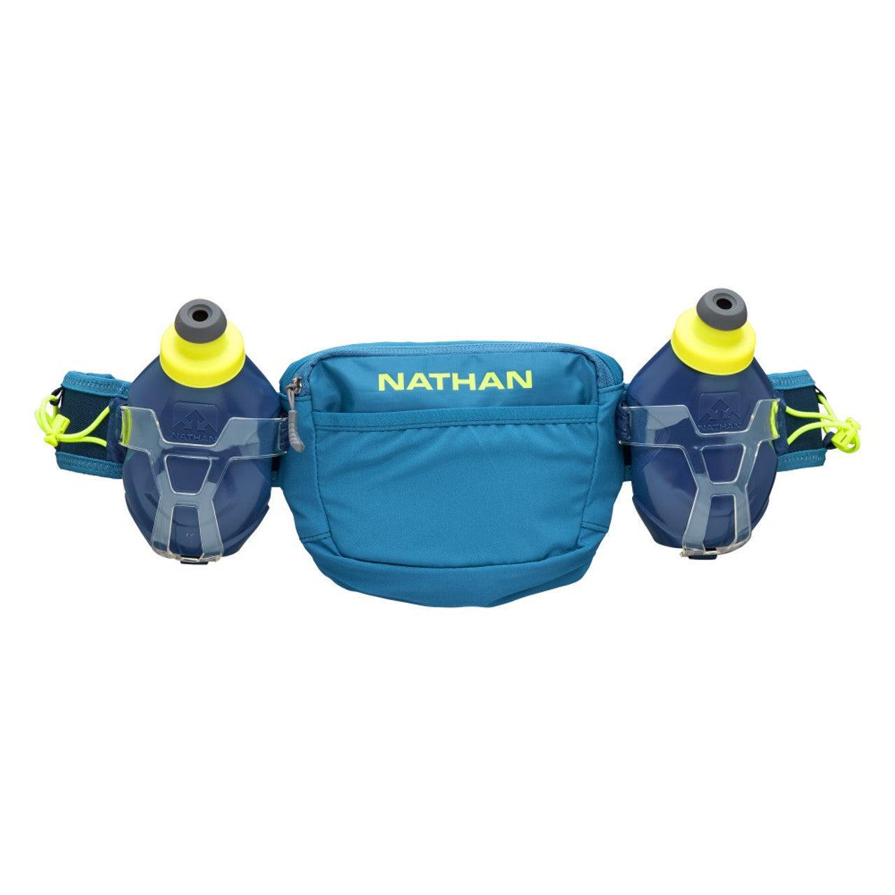 Nathan Trail Mix Plus 3.0 Hydration Running Belt - Lightweight Water Bottle Holder for Runners, Hikers & Cyclists - Perfect for Marathons, Trail Running & Outdoor Adventures