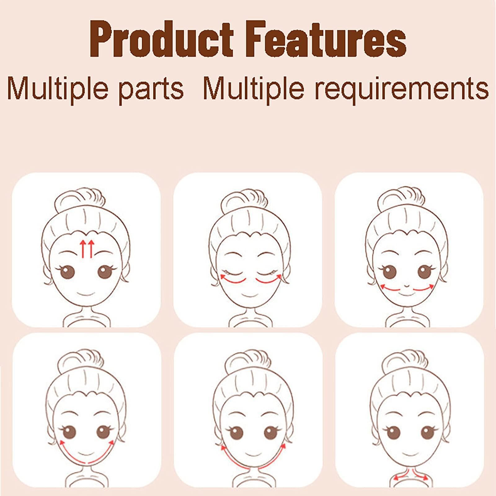 1 Pack Rose Quartz Gua Sha Facial Tool with Comb Edge - Heart Shape Massage Plate for Skincare, Lymphatic Drainage & Relaxation | Perfect for Home Spa, Self-Care & Beauty Routine