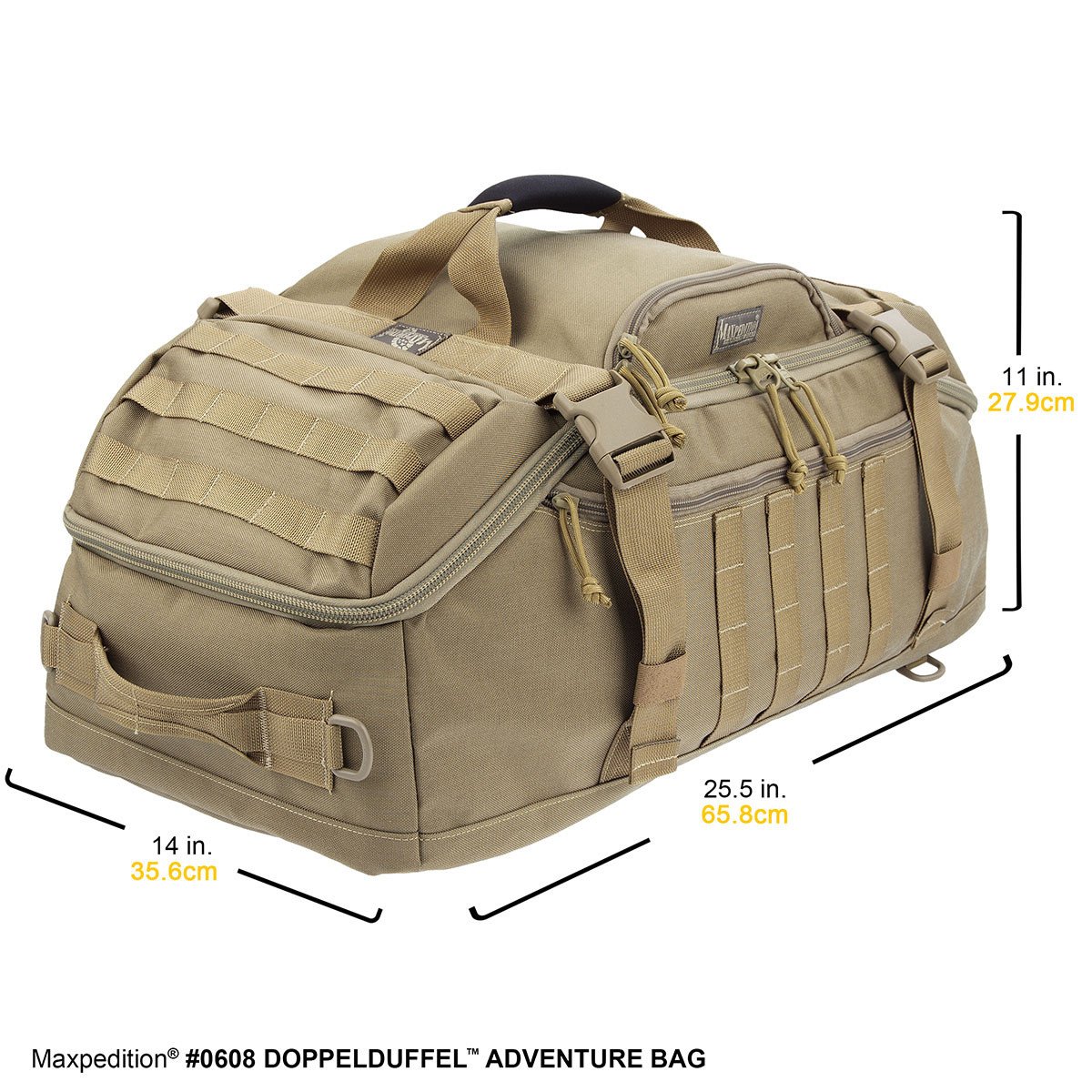 Doppelduffel 57L Adventure Duffle Bag - Waterproof Travel Duffel for Camping, Hiking & Outdoor Gear Storage | Perfect for Weekend Trips & Sports Equipment