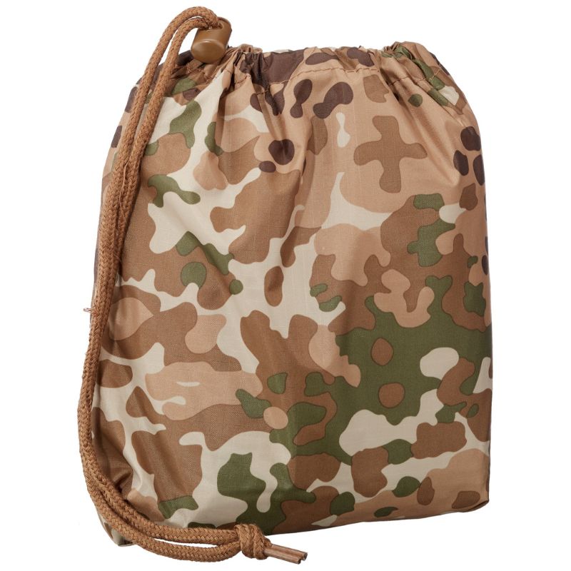 MIL TEC® Ripstop Poncho - Waterproof Rain Poncho for Outdoor Camping, Hiking & Emergency Survival Gear - Lightweight & Durable Military Style Poncho for Men & Women