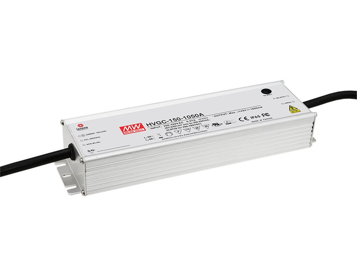 150W LED Power Supply 500mA 30-300V IP65 Constant Current Driver - Perfect for LED Strip Lights, Signage & Outdoor Lighting Projects