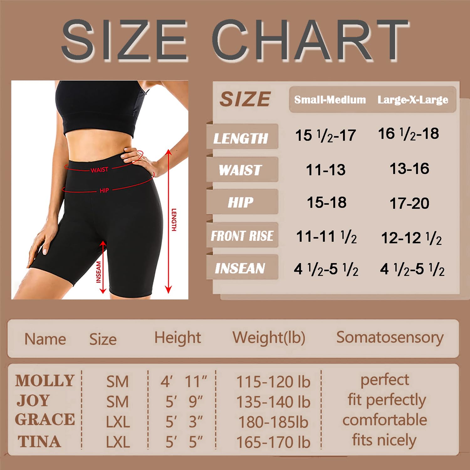 FULLSOFT High Waisted Biker Shorts for Women - 5 Inch Tummy Control Workout Shorts for Running, Yoga, Gym & Fitness | Comfortable Athletic Compression Shorts for Cycling, Pilates & Lounge Wear