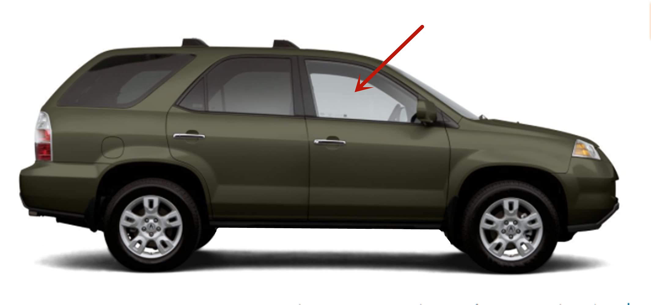 **Acura MDX 2001-2006 Passenger Right Side Front Door Window Glass Replacement – Perfect Fit & Durable for Smooth Driving Experience**