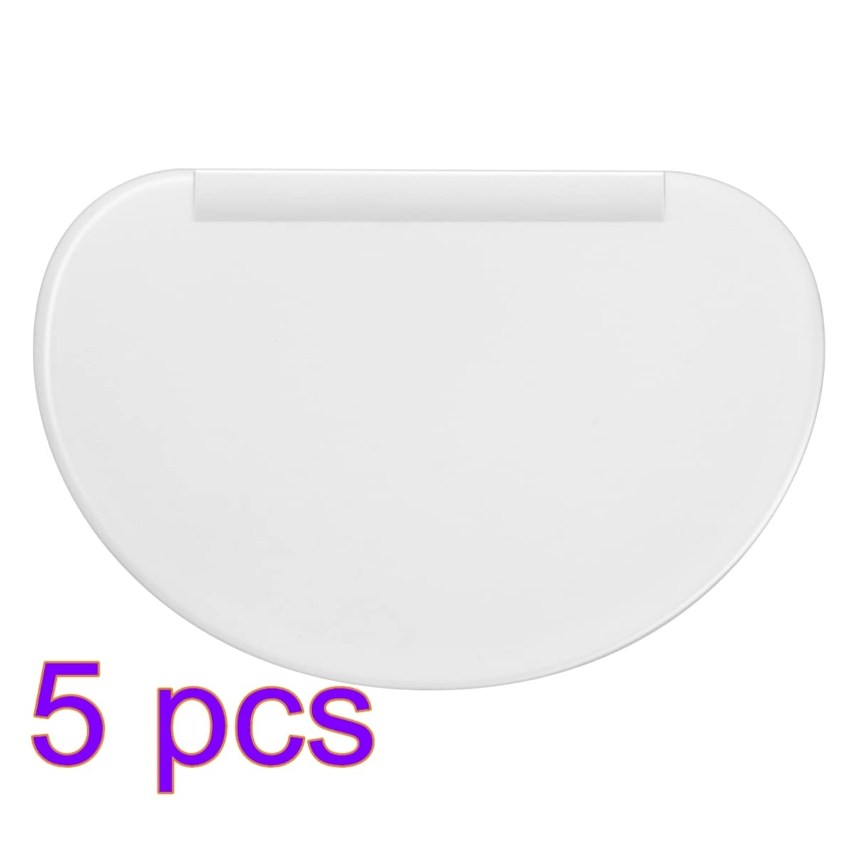 5-Piece Plastic Dough Cutter Scraper Set - Bench Scraper, Bowl Scraper, Spatula, Chopper & Butter Spreader for Baking, Fondant, Icing - Essential Baking Tools for Cookies, Pastries & Cake Decorating