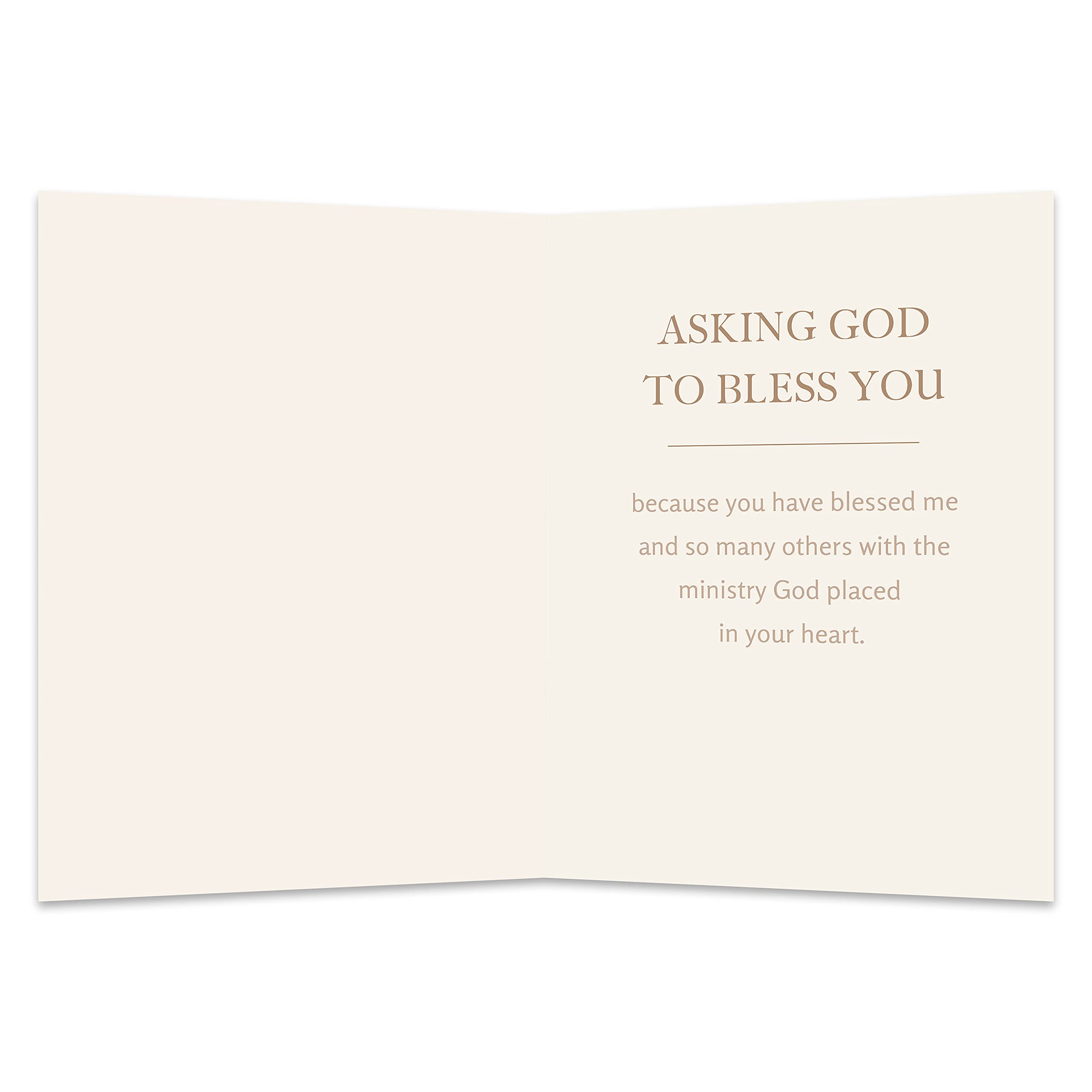 100 Pack Christian Ministry Appreciation Cards for Pastors, Ministers, Church Staff & Volunteers - Inspirational Thank You Cards for Church Leaders, Clergy Gifts - Perfect for Sunday Services, Bible Studies & Volunteer Recognition