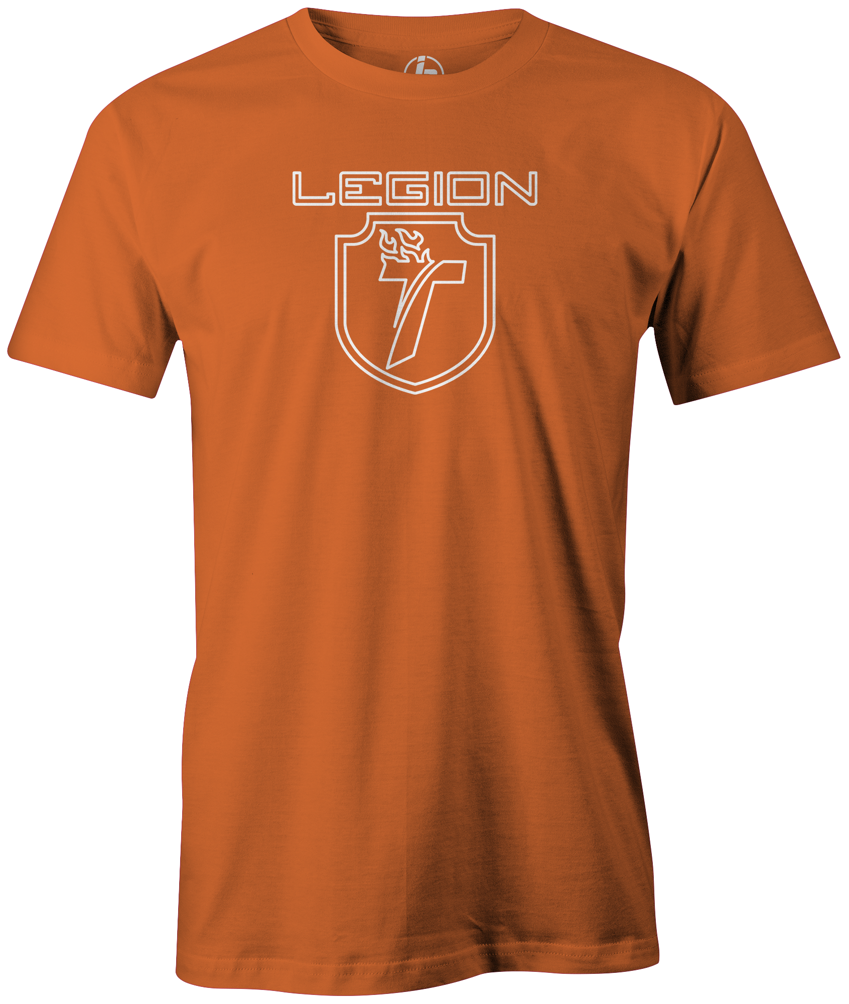 Track Legion Bowling Ball Logo Tee Shirt - Men's & Women's Casual Bowler T-Shirt for Bowling League, Tournaments & Sports Fans - Comfortable Cotton Apparel for Practice & Competition