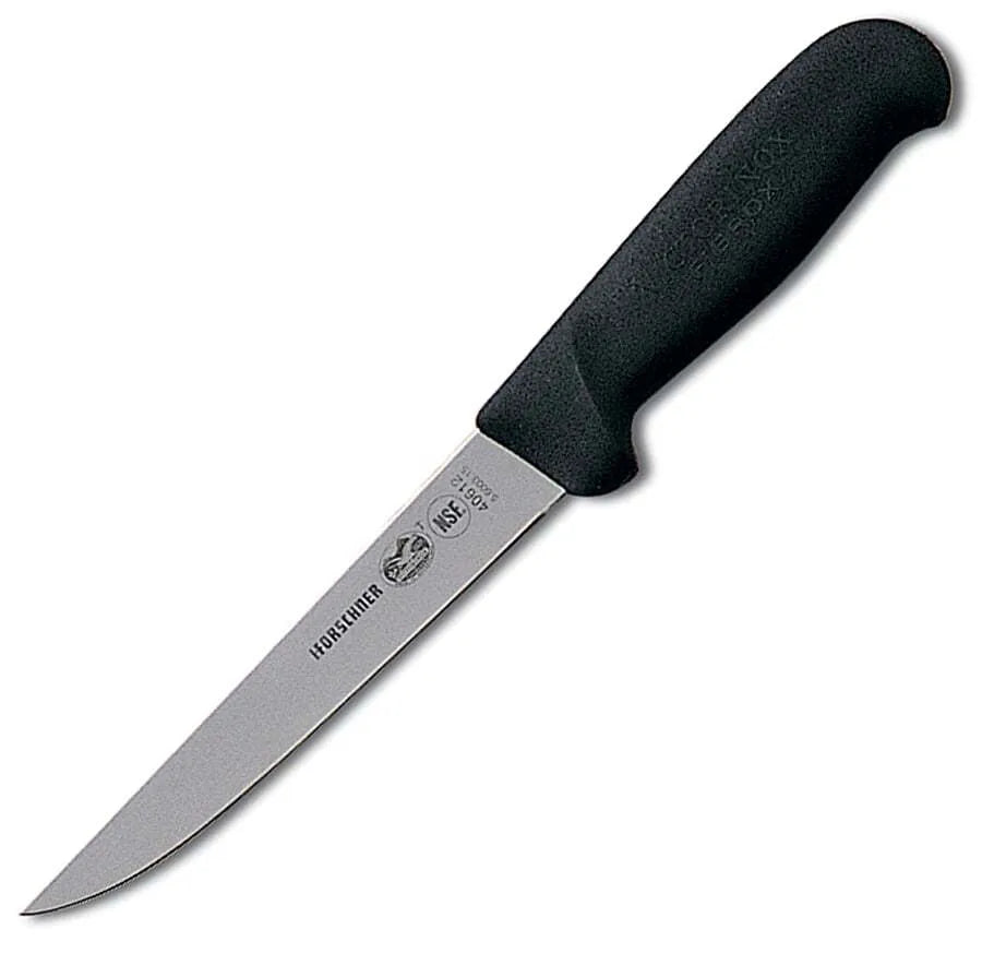 Victorinox Wide Stiff Boning Knife - Professional 6-Inch Flexible Blade for Meat, Poultry & Fish - Perfect for Butchers, Chefs & Home Cooking