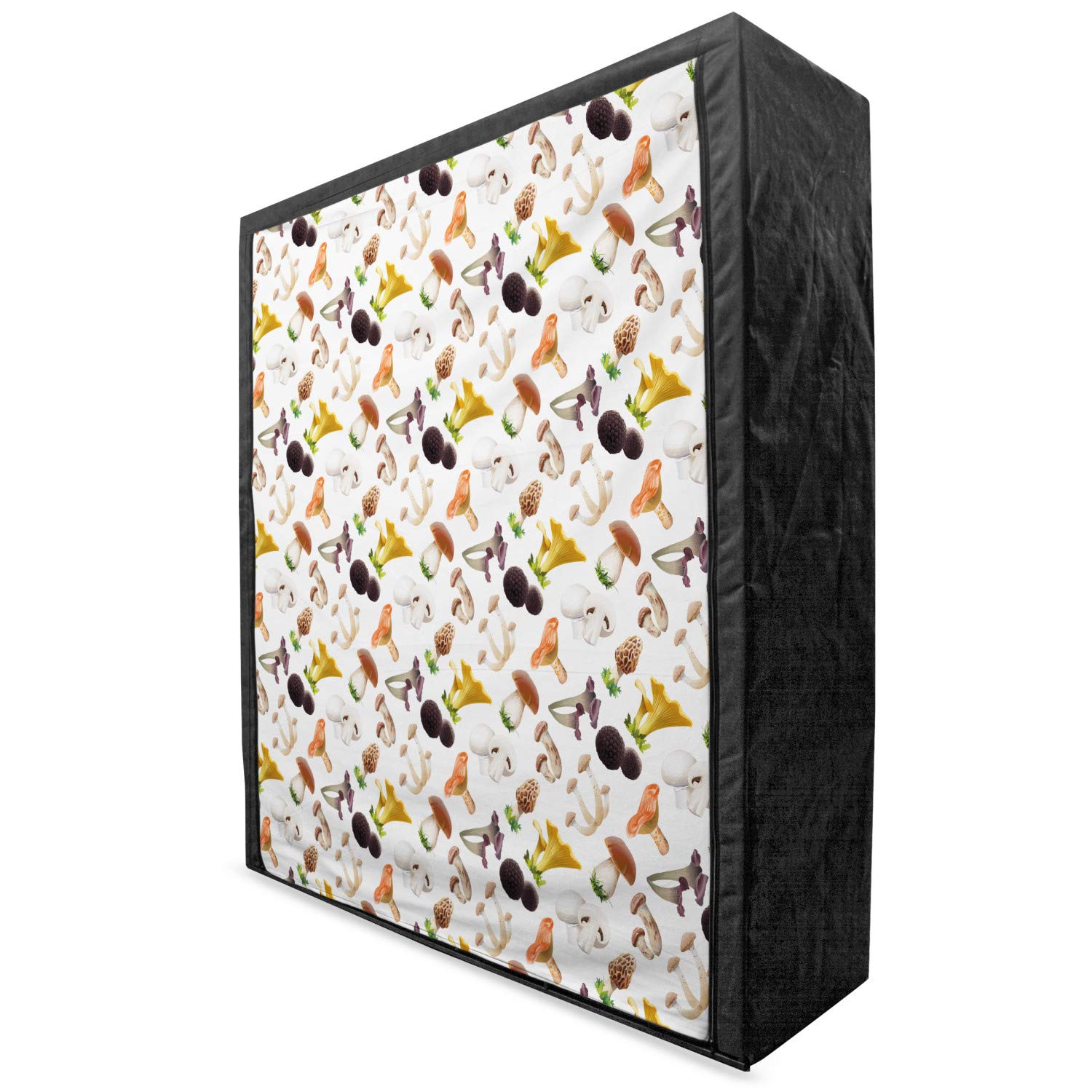 Ambesonne Mushroom Portable Fabric Wardrobe - 59