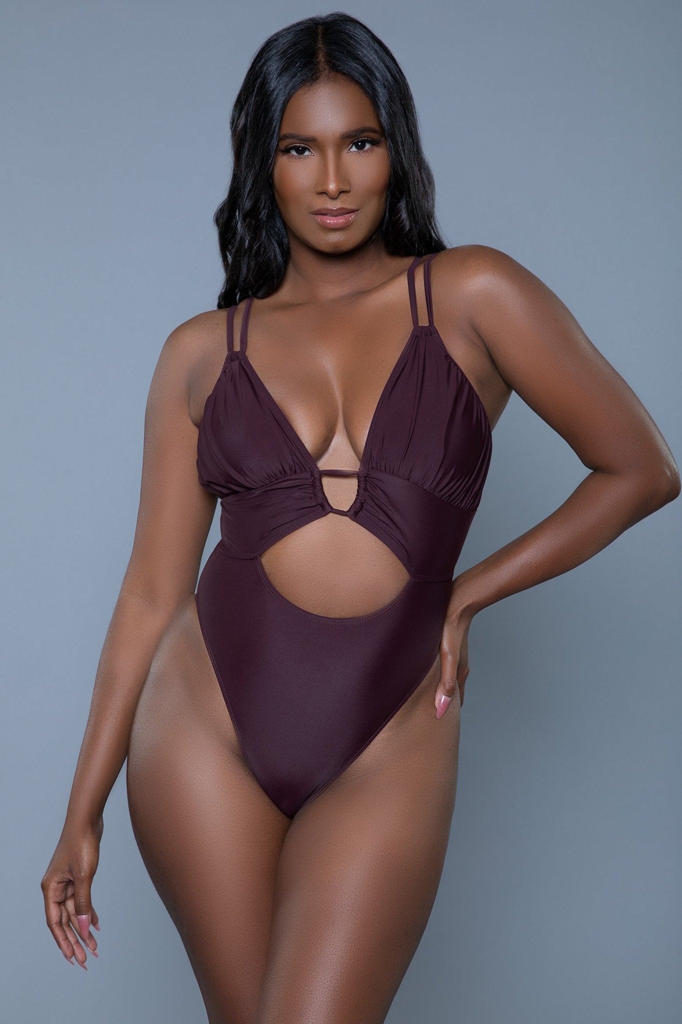 BeWicked Women's Evelyn Swimsuit 2385 - Sexy One Piece Bathing Suit for Women, High Cut Design, Tummy Control - Perfect for Beach, Pool Party & Summer Vacation