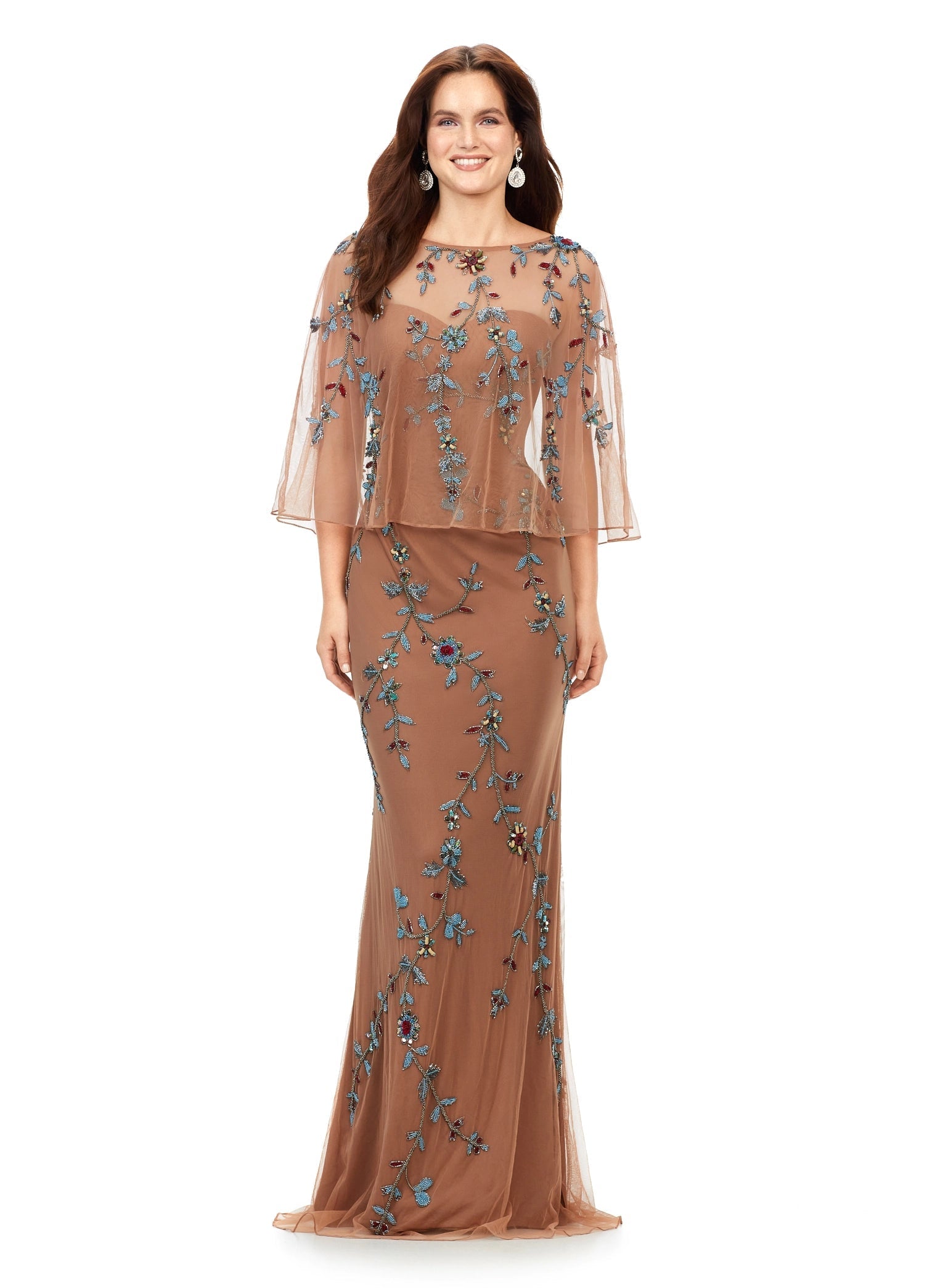 ASHLEYlauren 11211 Women's Elegant Party Dress - Perfect for Evening Events, Weddings & Special Occasions