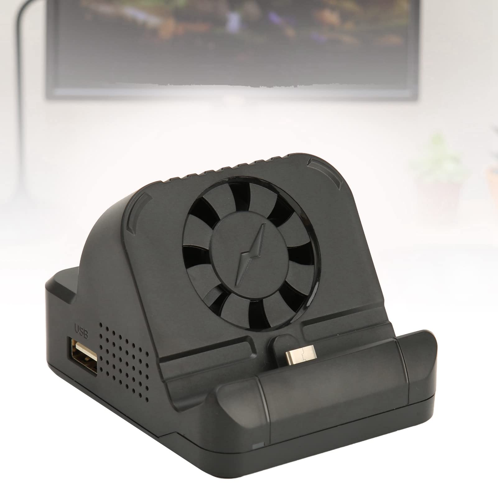 Nintendo Switch Dock with HDMI Output - Portable TV Docking Station with Built-in Cooling Fan for 4K HD Gaming | Perfect for Home Entertainment & Travel Gaming Setup