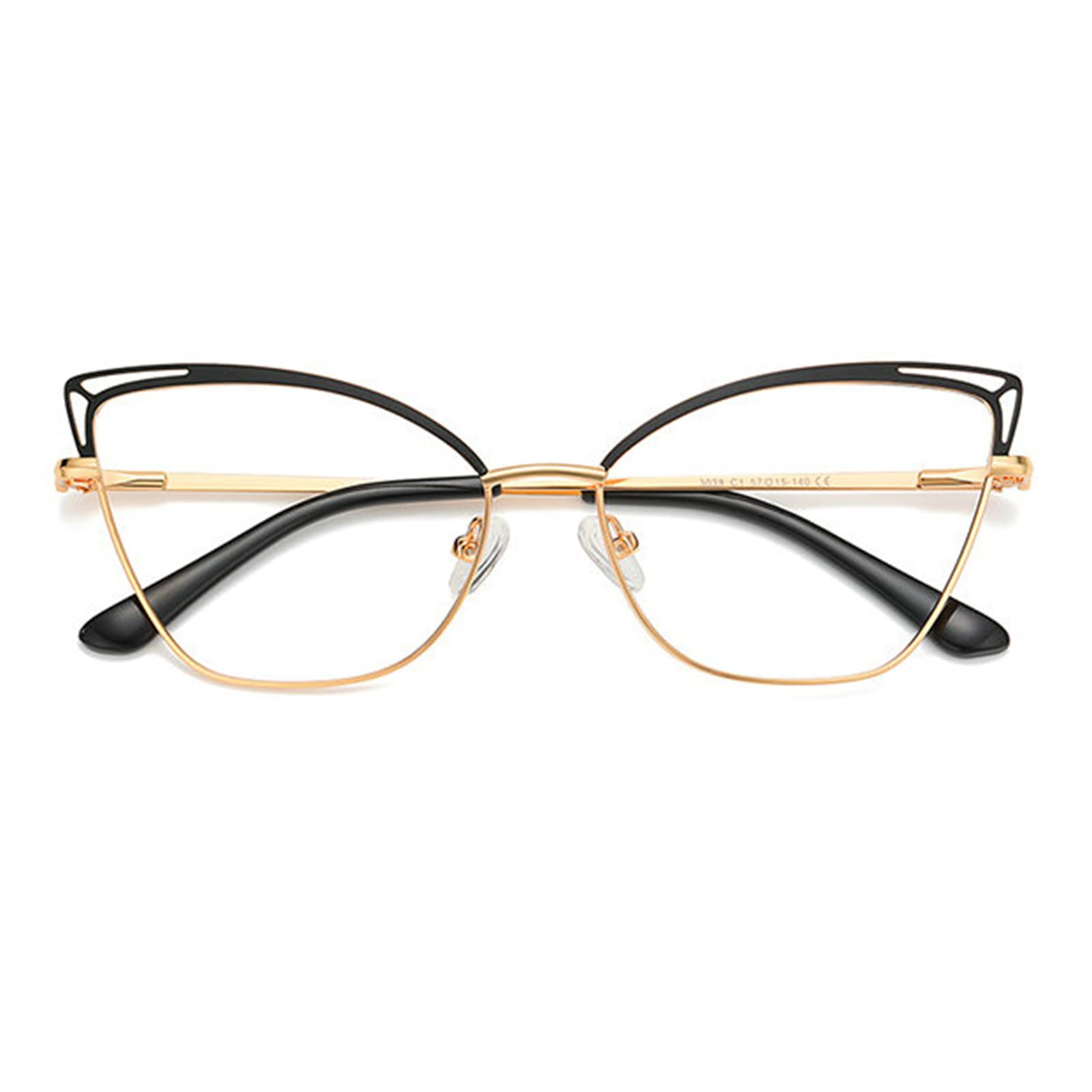 Blue Light Blocking Reading Glasses for Women - Cat Eye Anti Glare Computer Eyeglasses with UV Protection | Reduce Eye Strain for Office Work, Screen Time & Digital Device Use