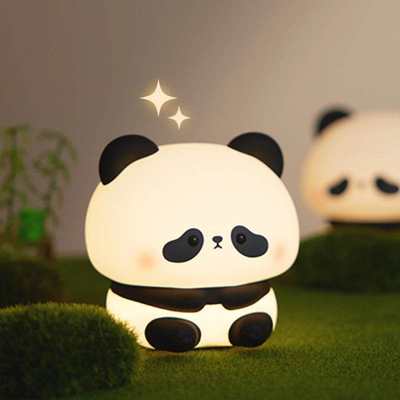 Cute Panda LED Night Light for Kids - Soft Glow Nursery Lamp, Bedroom Decor, Baby Gift Idea - Perfect for Bedtime, Nursery, Kids Room & Relaxation