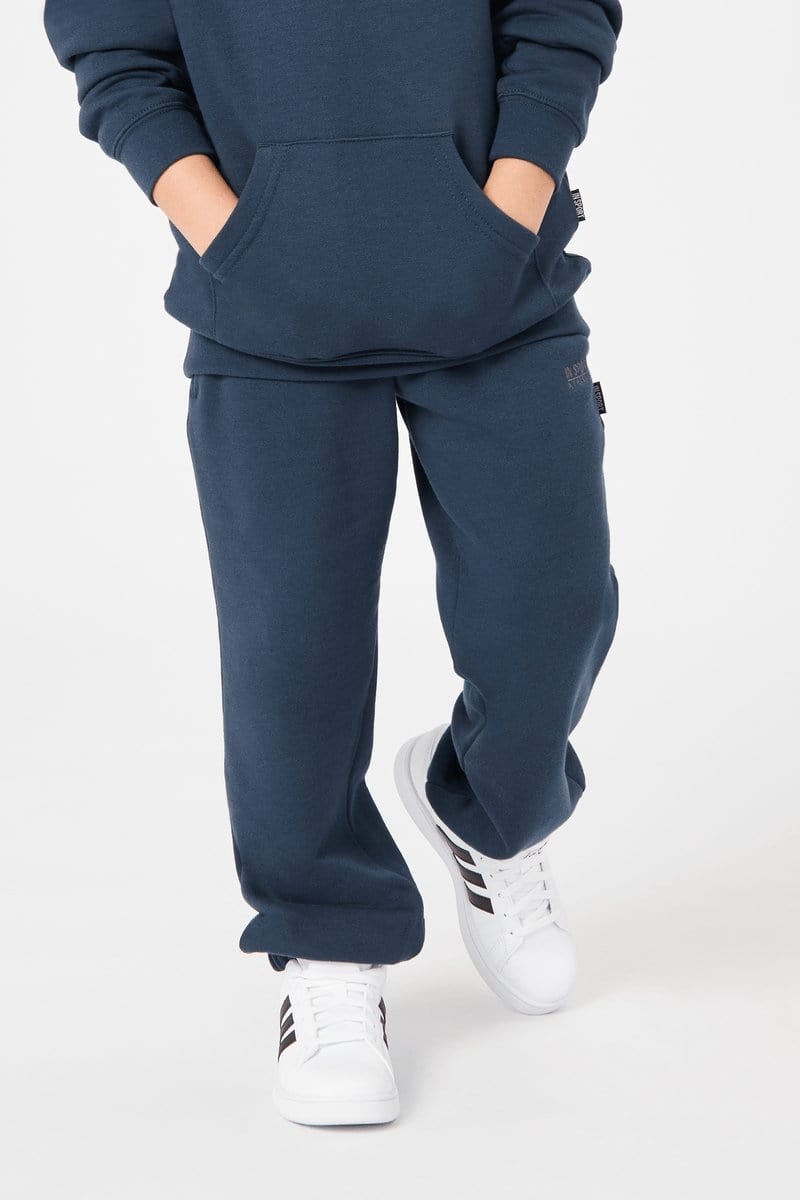 INSPORT JUNIOR ALASKA NAVY TRACKPANTS - Boys' Athletic Jogger Pants for Running, Gym & Casual Wear - Comfortable Fleece-Lined Sweatpants for Kids & Teens