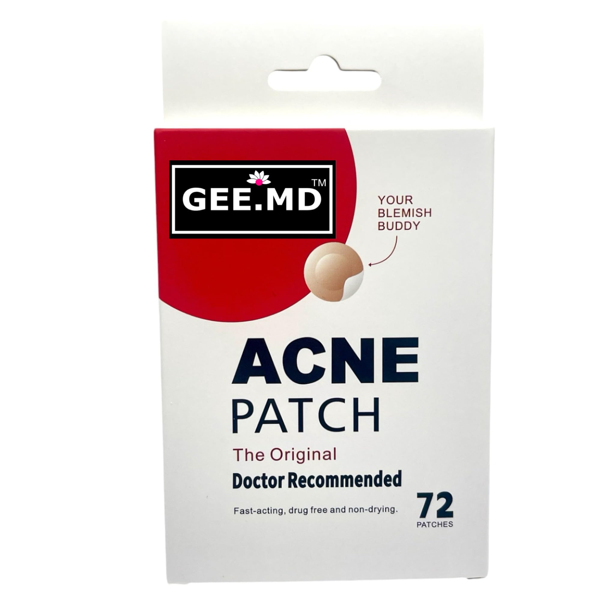 144 Acne Patches for Pimples & Blemishes - Hydrocolloid Spot Treatment for Face & Skin Care (2 Pack) - Fast Healing for Overnight & Daily Use