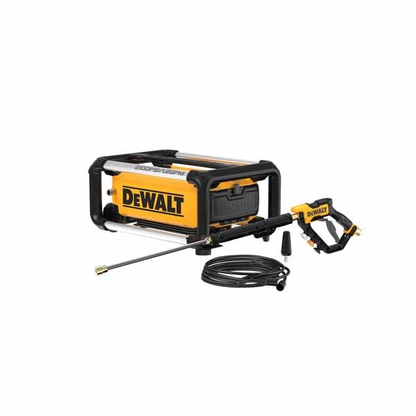 2,100 MAX PSI 1.2 GPM 13 Amp Electric Cold Water Pressure Washer - Ideal for Driveway Cleaning, Deck Washing, and Outdoor Surface Maintenance