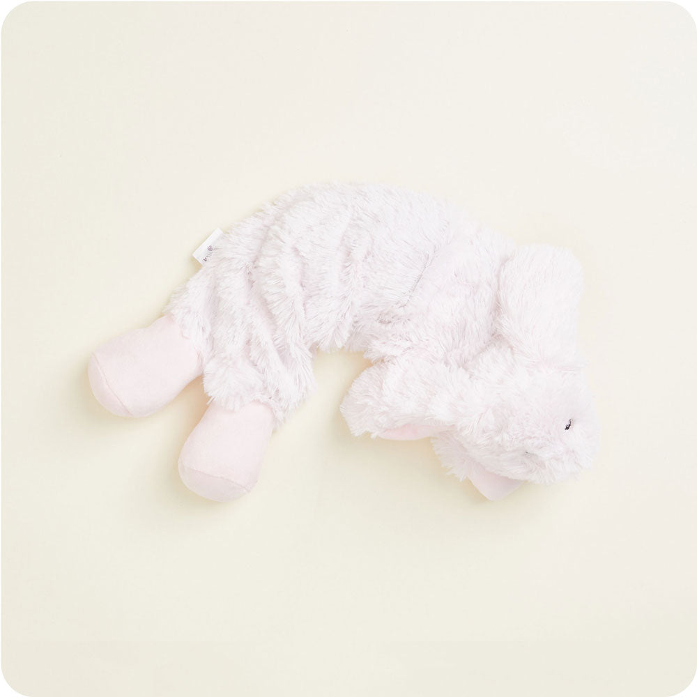 Cozy Bunny Warmies Wrap - Soft Plush Microwaveable Heating Pad for Kids & Adults - Perfect for Relaxation, Stress Relief & Cold Weather Comfort