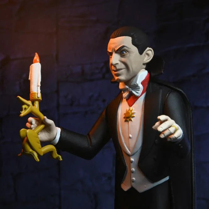 Dracula Universal Monsters NECA Toony Terrors Action Figure - Collectible Horror Movie Toy for Halloween Decor & Pop Culture Fans
