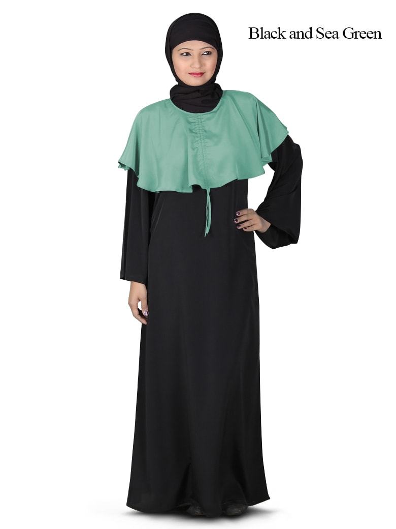 Black & Sea Green