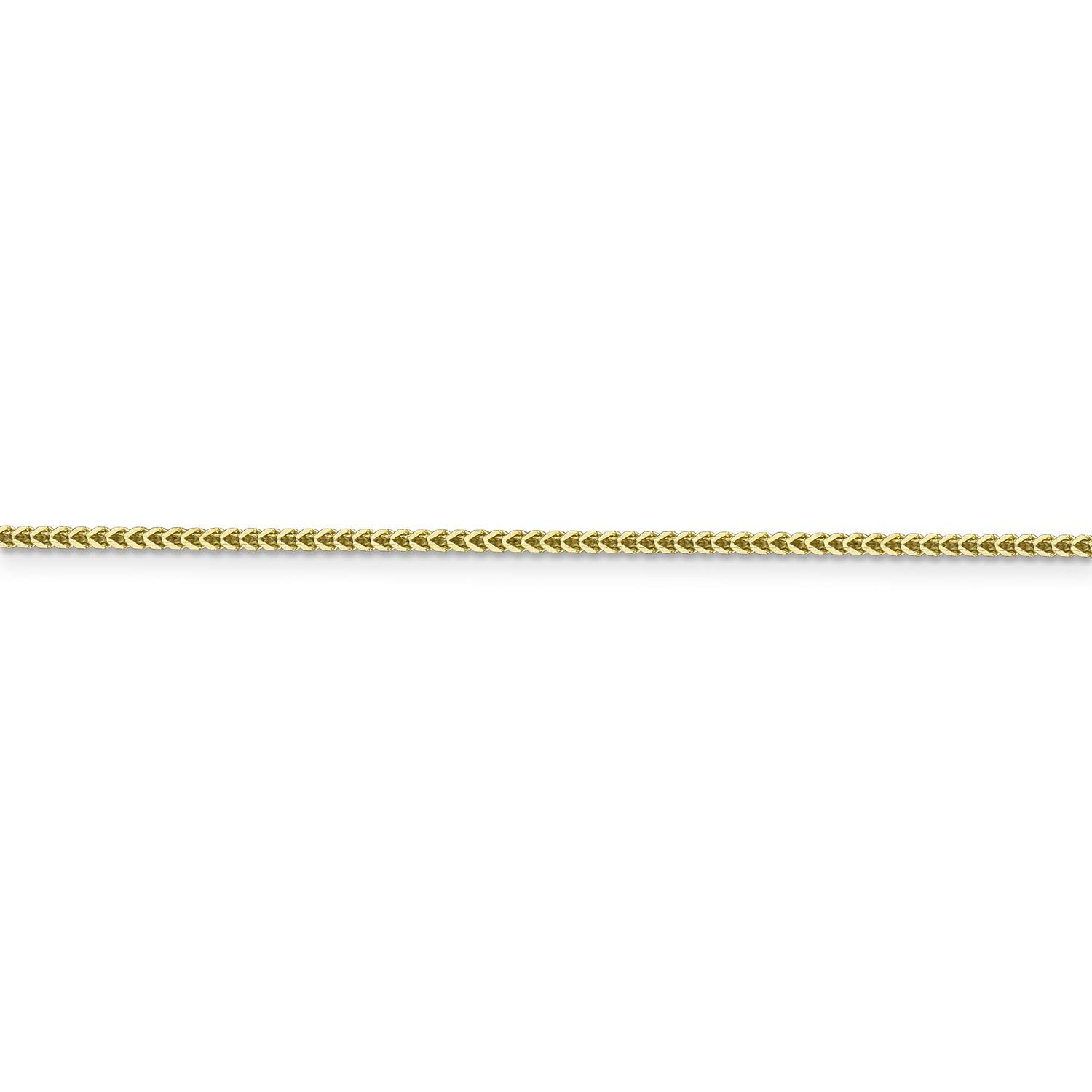 10K Yellow Gold Franco Chain Necklace or Bracelet for Women - Durable & Hypoallergenic Jewelry for Everyday Wear, Gifts & Special Occasions