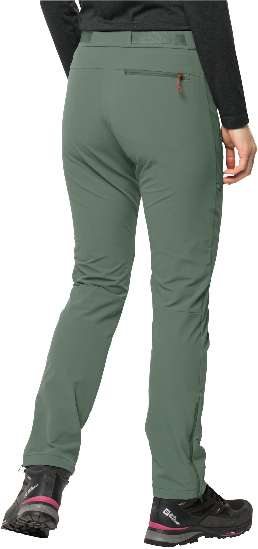 Jack Wolfskin Women's Holdsteig Casual Hiking Pants - Lightweight Quick-Dry Outdoor Trousers for Travel & Adventure