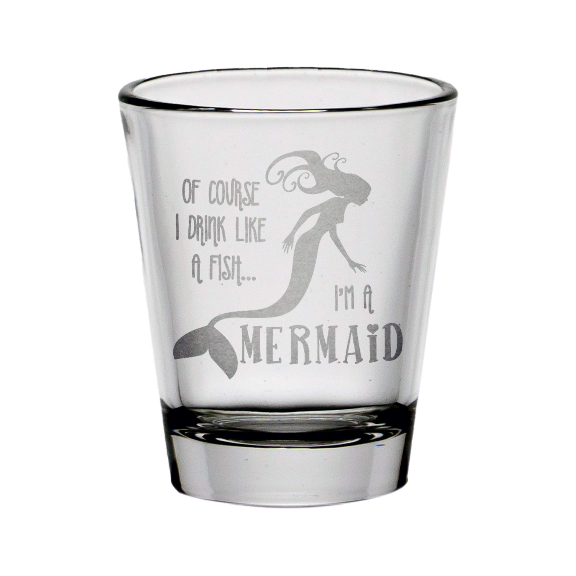 1.75 oz Clear Shot Glass - Perfect for Parties, Bars & Home Drinking | Drink Like A Fish