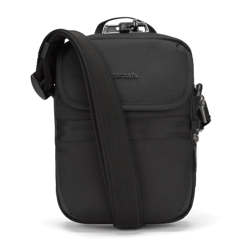 Pacsafe Metrosafe X Anti-Theft Compact Crossbody Bag - Secure Travel & Daily Commute - RFID Blocking & Slashproof Design for Urban Safety