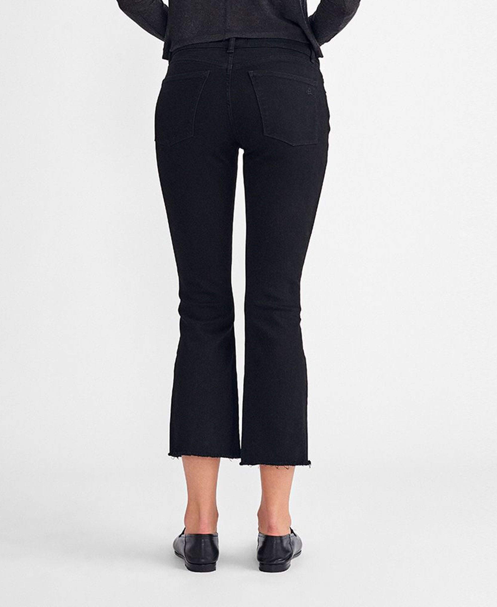 DL1961 Women's Lara Instasculpt Cropped Flare Jeans - High Waist Stretch Denim Pants for Women | Perfect for Casual Wear, Date Night & Office Outfits