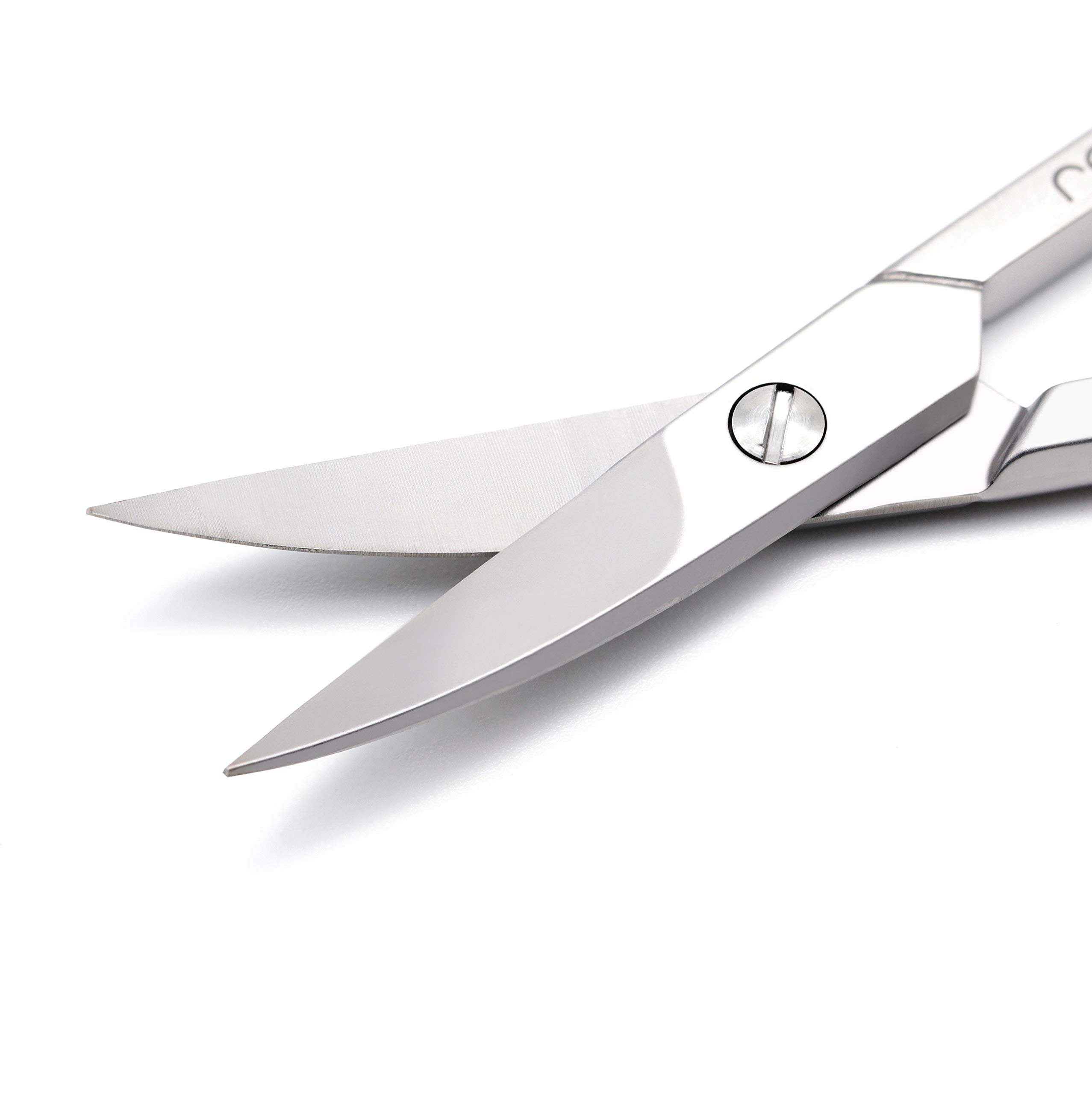 Premium REMOS Stainless Steel Nail Clippers [INOX] 9.5cm - Professional Fingernail & Thin Toenail Trimmer - Ideal for Home, Travel, and Salon Use