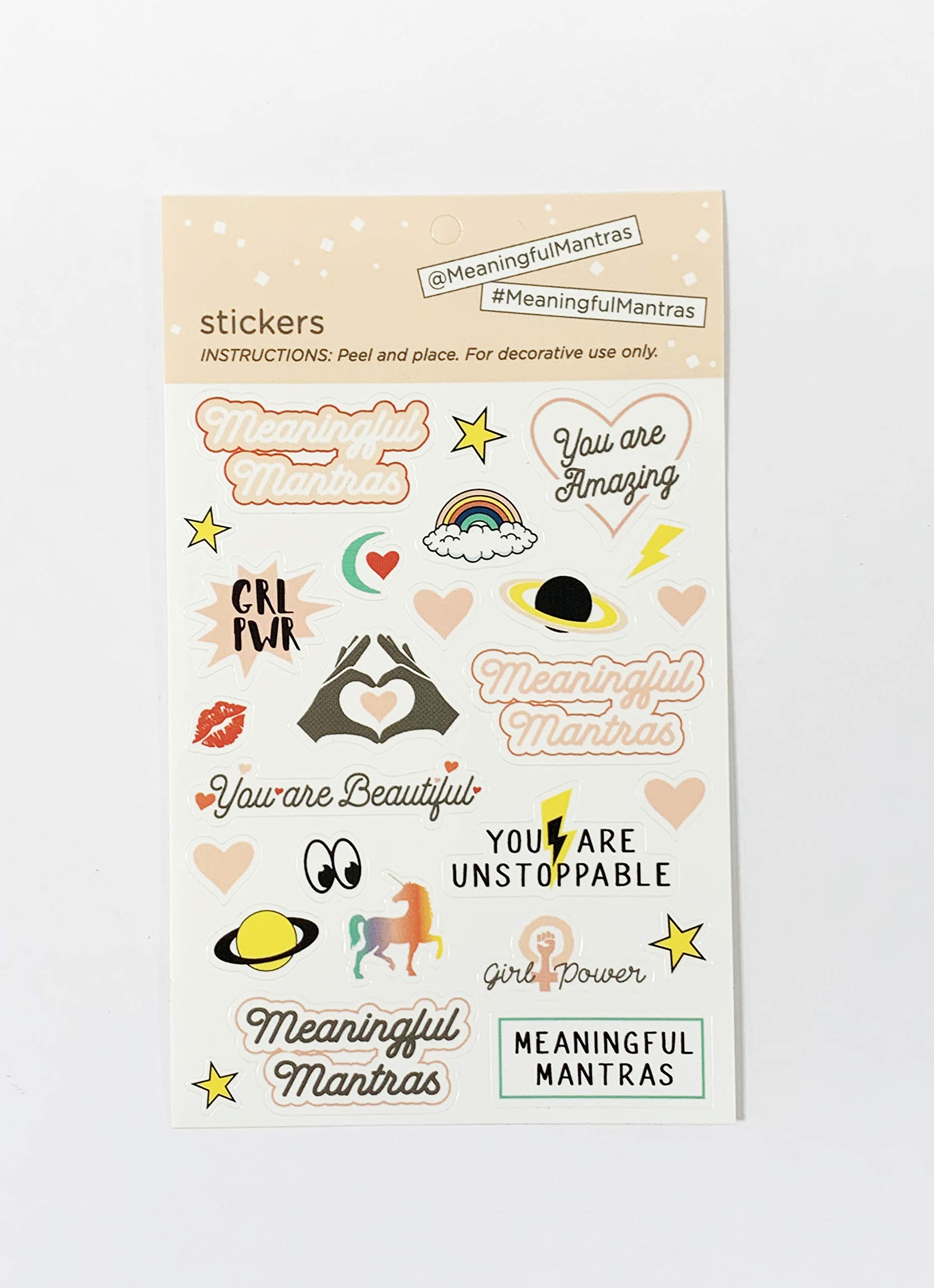 Colorful Planner Stickers Set of 3 - Cute Calendar Stickers, Laptop & Water Bottle Decals - Perfect for Bullet Journaling, School Supplies & DIY Craft Projects