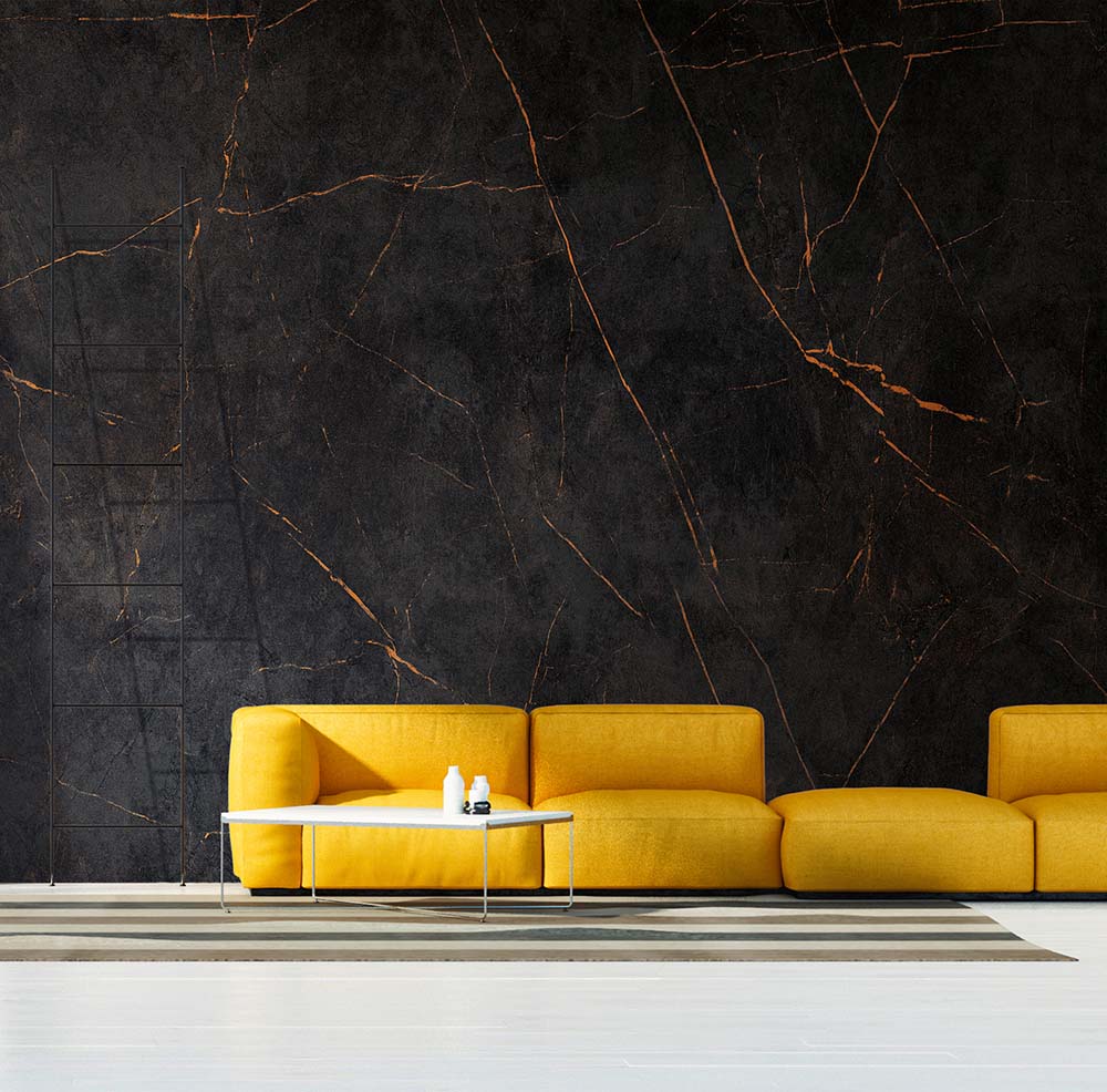 Moody Marble Wall Art - Elegant Home Decor for Living Room, Bedroom & Office | Modern Abstract Canvas Print